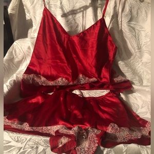New Victoria Secret Satin and Lace Cami Set.